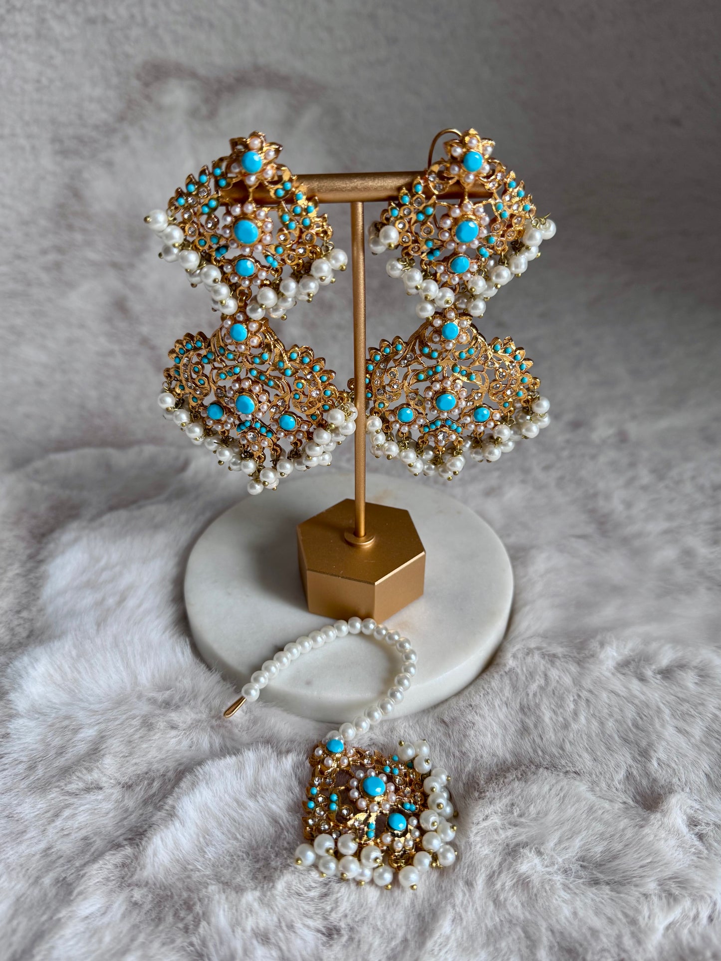 Noor Earring & Tikka