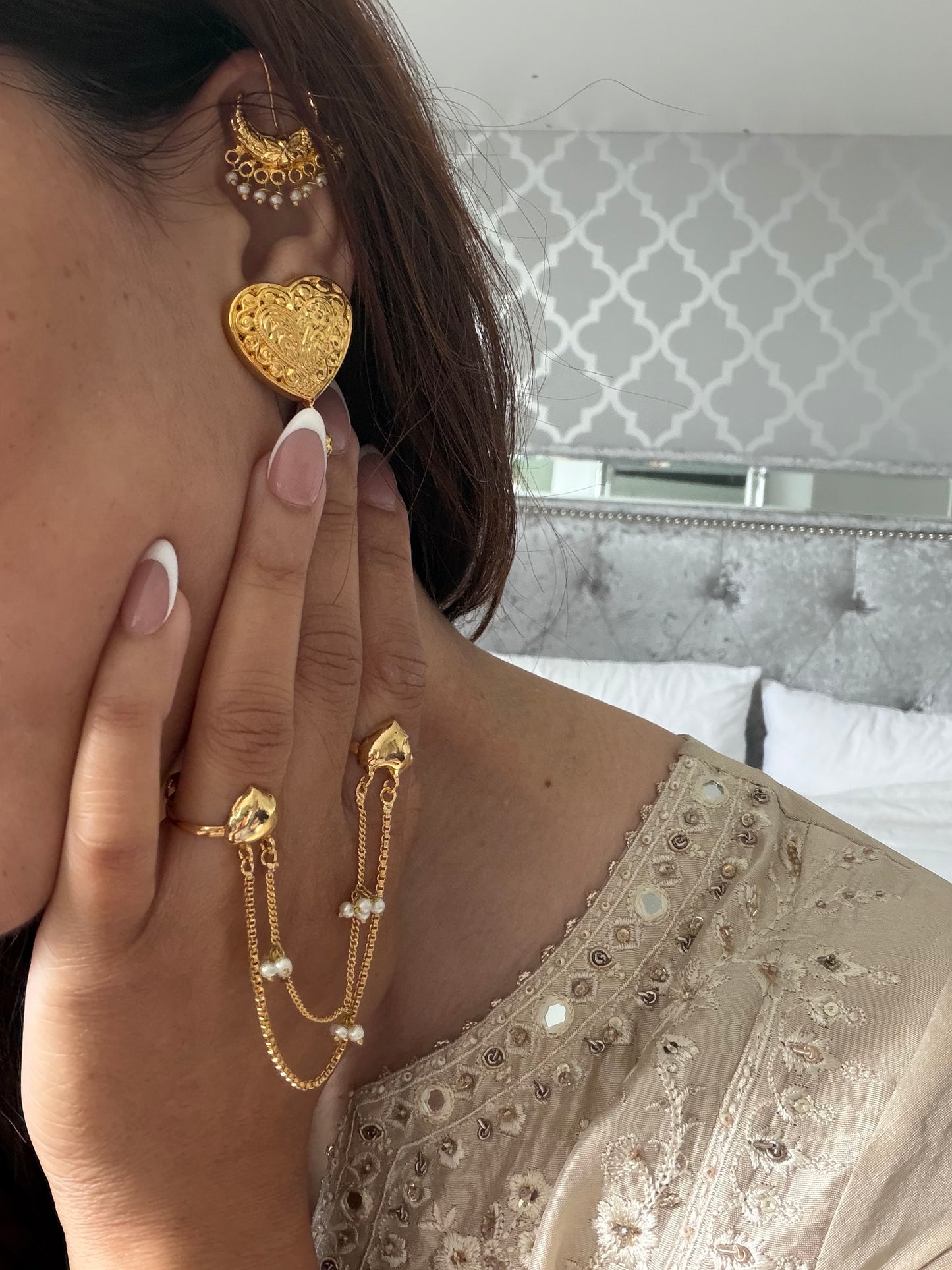 Dil Chain Ring